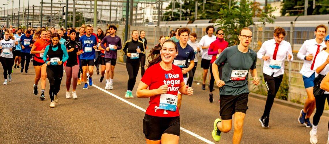 Ren tegen kanker Singelloop Utrecht